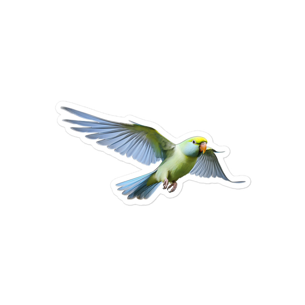 Indian Ringneck Parakeet Sticker - Stickerfy.ai