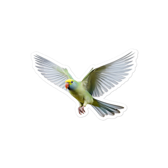 Indian Ringneck Parakeet Sticker - Stickerfy.ai