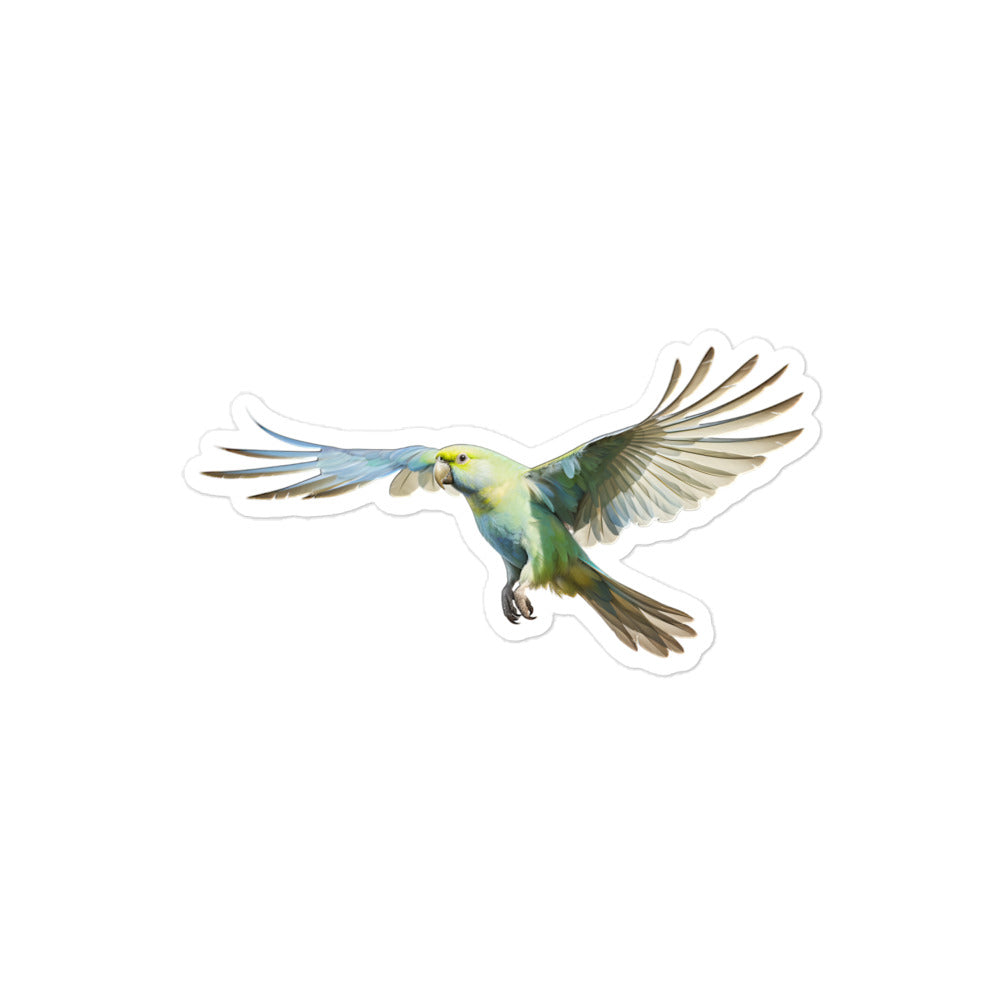 Quaker Parrot Sticker - Stickerfy.ai