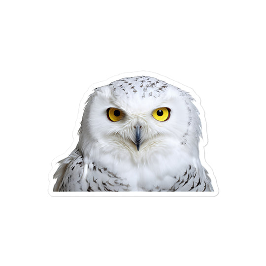 Snowy Owl Sticker - Stickerfy.ai