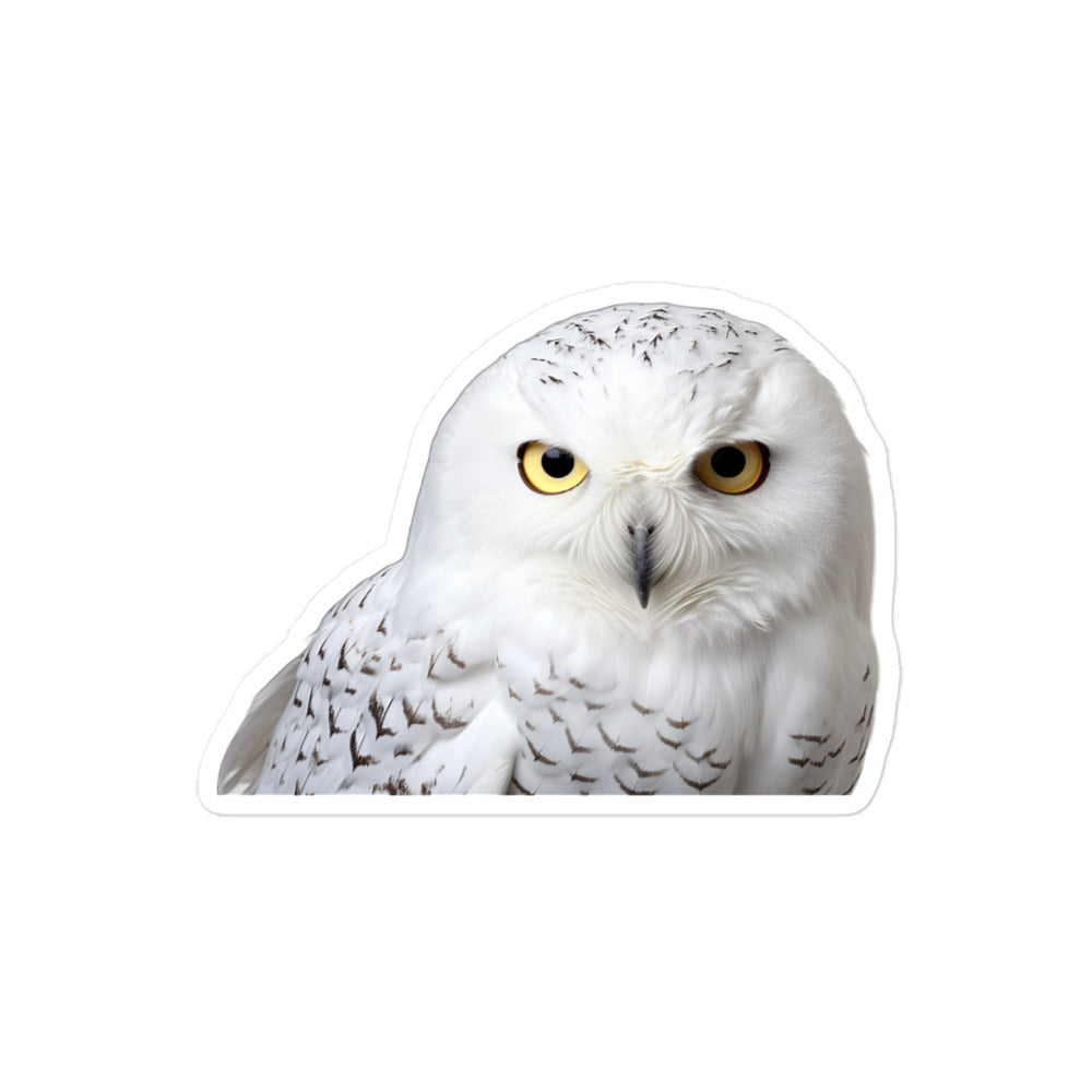 Snowy Owl Sticker - Stickerfy.ai