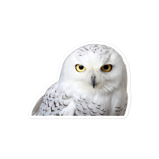 Snowy Owl Sticker - Stickerfy.ai