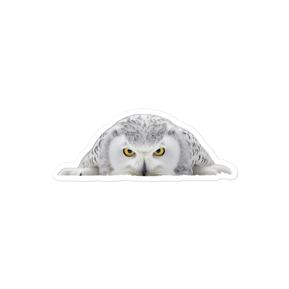 Snowy Owl Sticker - Stickerfy.ai