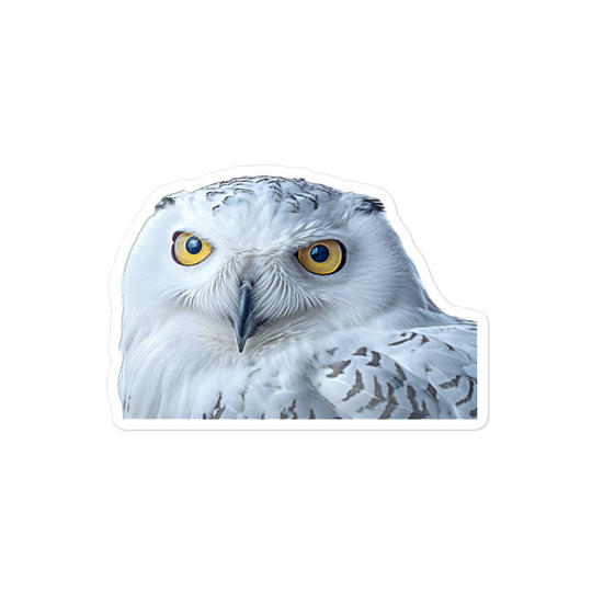 Snowy Owl Sticker - Stickerfy.ai