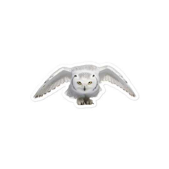 Snowy Owl Sticker - Stickerfy.ai