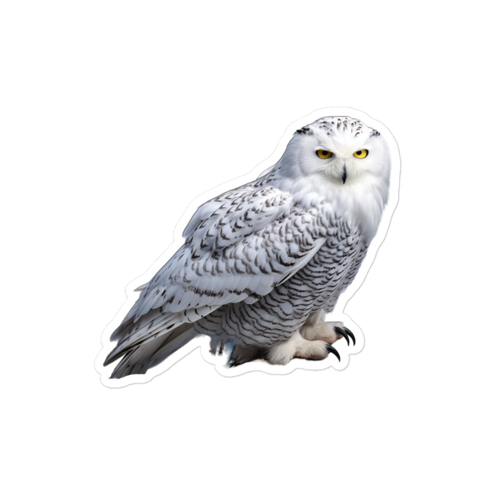 Snowy Owl Sticker - Stickerfy.ai