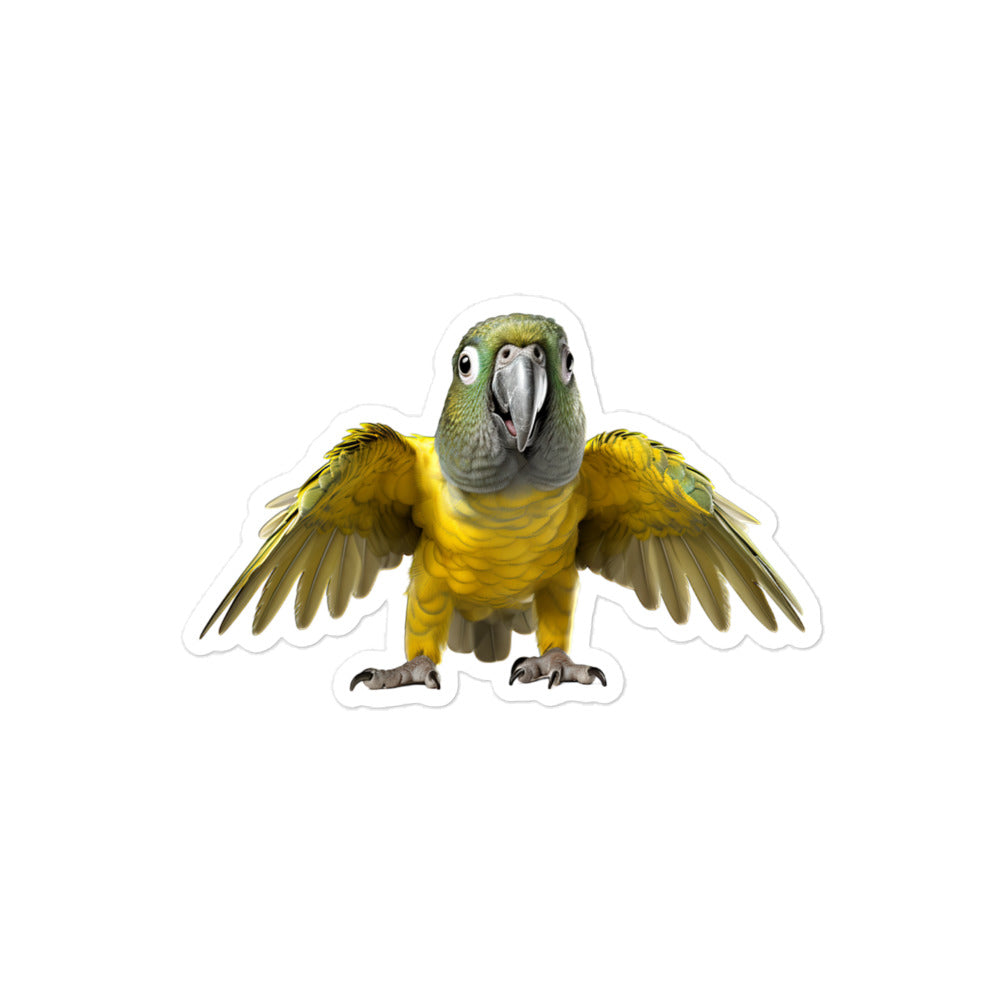 Senegal Parrot Sticker - Stickerfy.ai