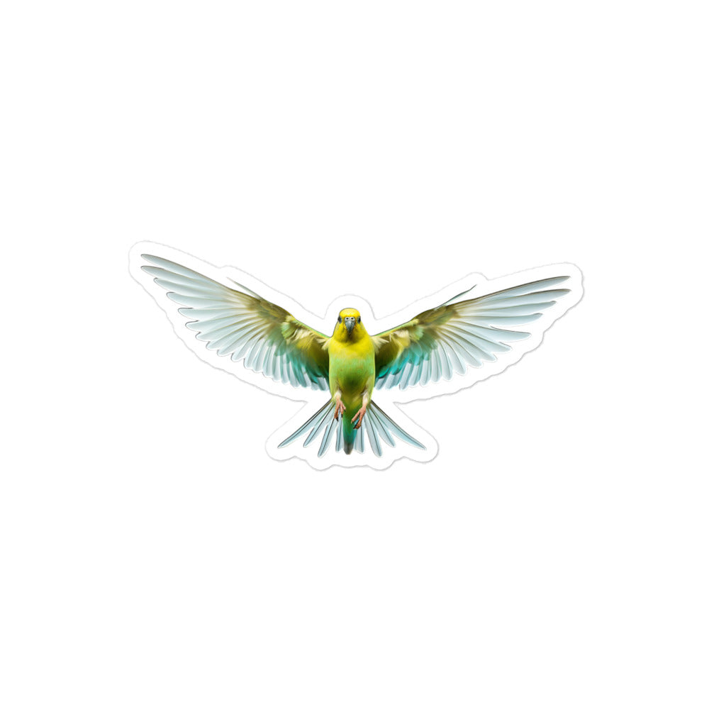 Parakeet Sticker - Stickerfy.ai