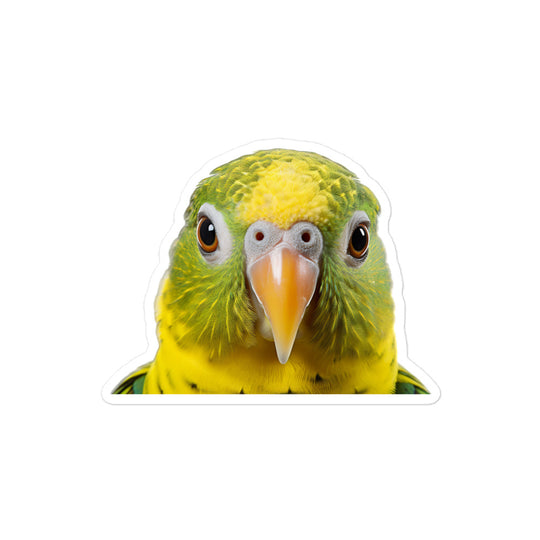 Canary Winged Parakeet Sticker - Stickerfy.ai