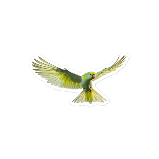 Canary Winged Parakeet Sticker - Stickerfy.ai