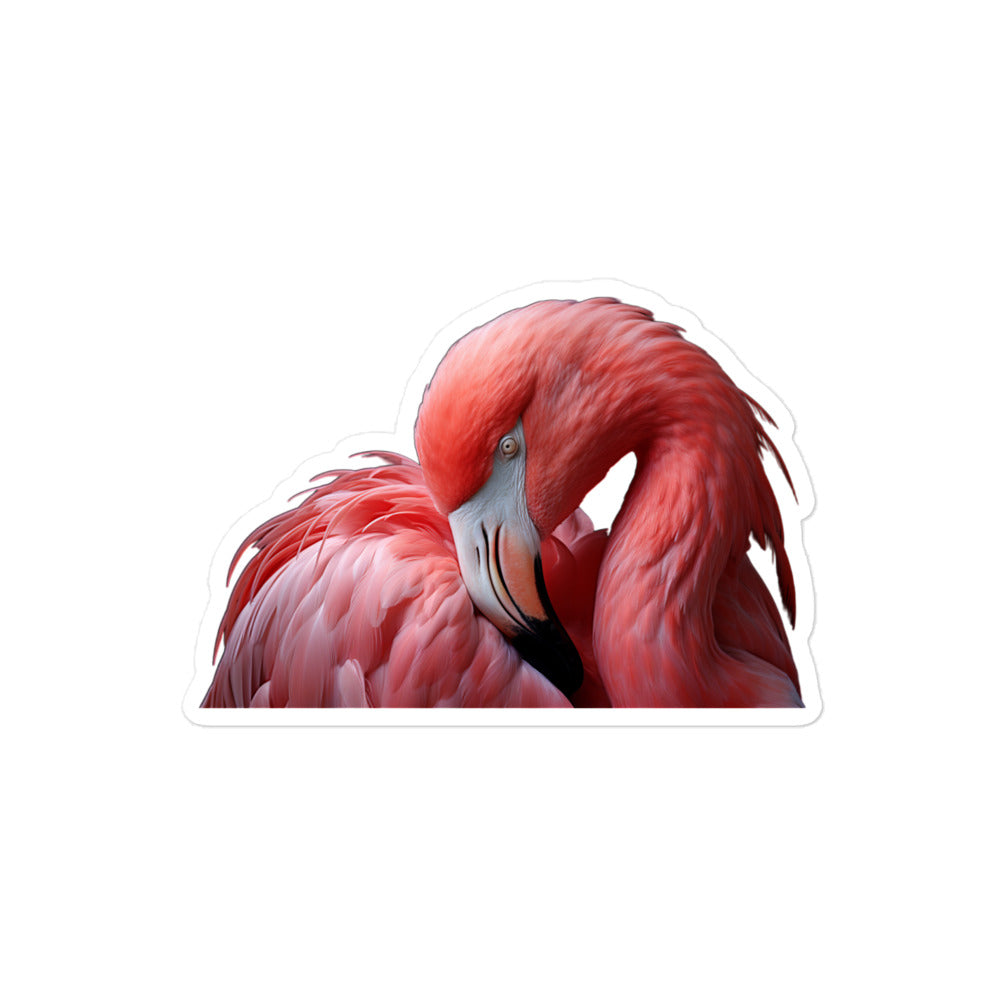 Flamingo Sticker - Stickerfy.ai