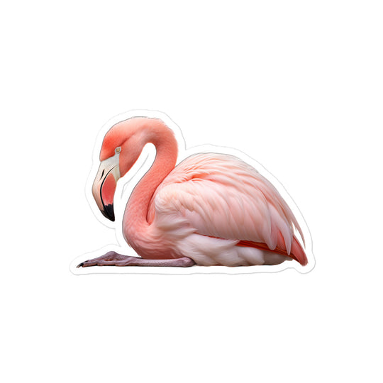 Flamingo Sticker - Stickerfy.ai