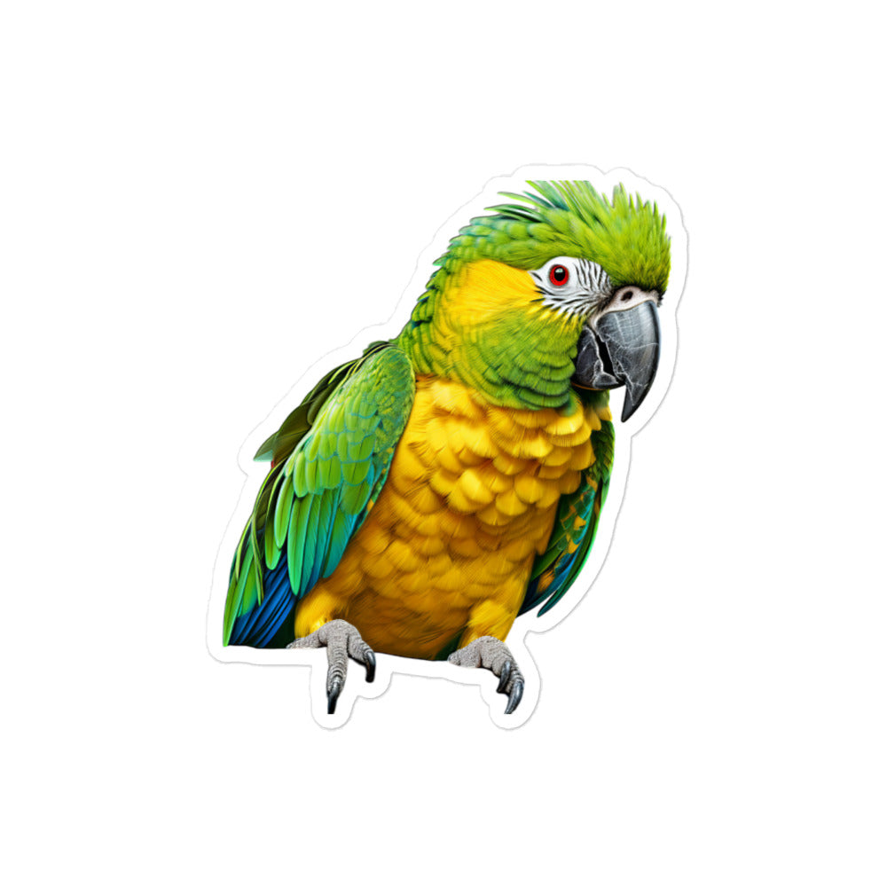 Amazon Parrot Sticker - Stickerfy.ai