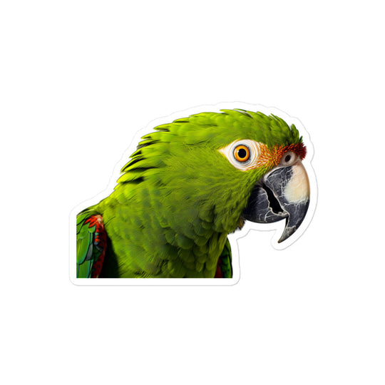 Amazon Parrot Sticker - Stickerfy.ai