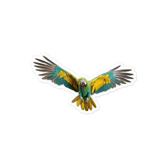 Amazon Parrot Sticker - Stickerfy.ai