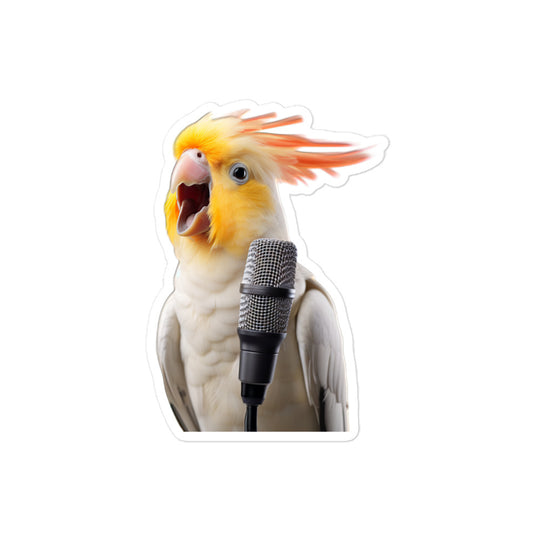 Cockatiel Sticker - Stickerfy.ai