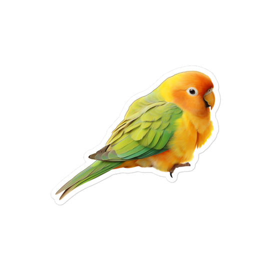 Fischer's Lovebird Sticker - Stickerfy.ai