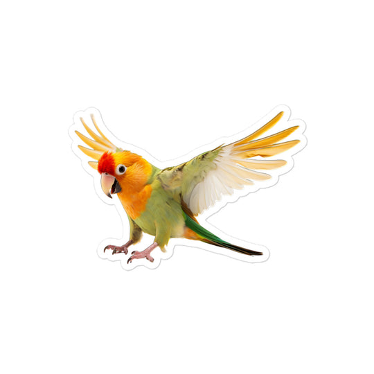 Fischer's Lovebird Sticker - Stickerfy.ai