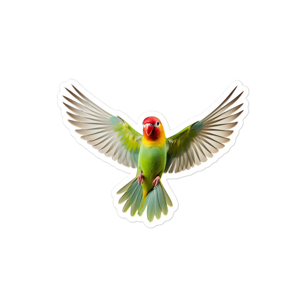 Fischer's Lovebird Sticker - Stickerfy.ai