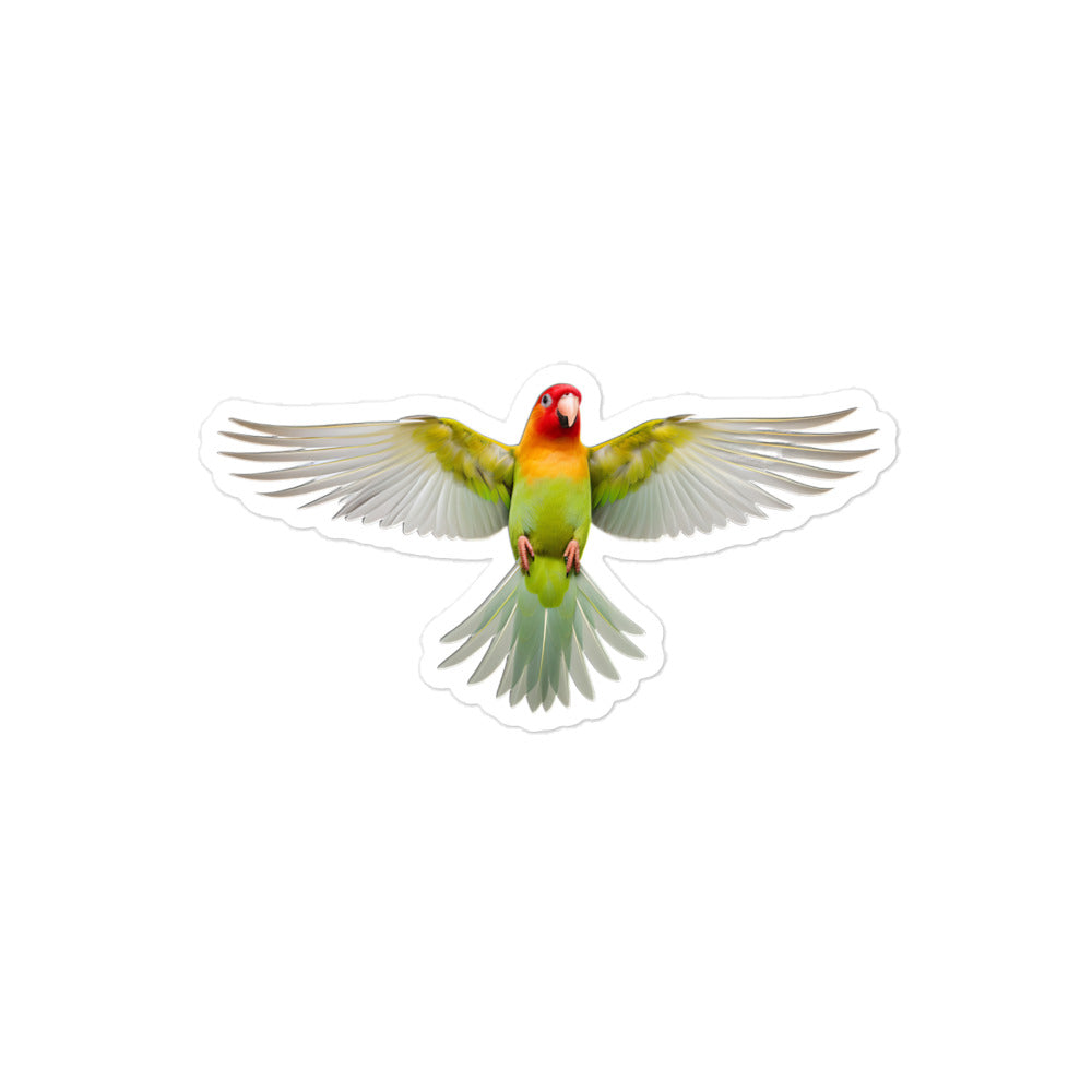 Fischer's Lovebird Sticker - Stickerfy.ai