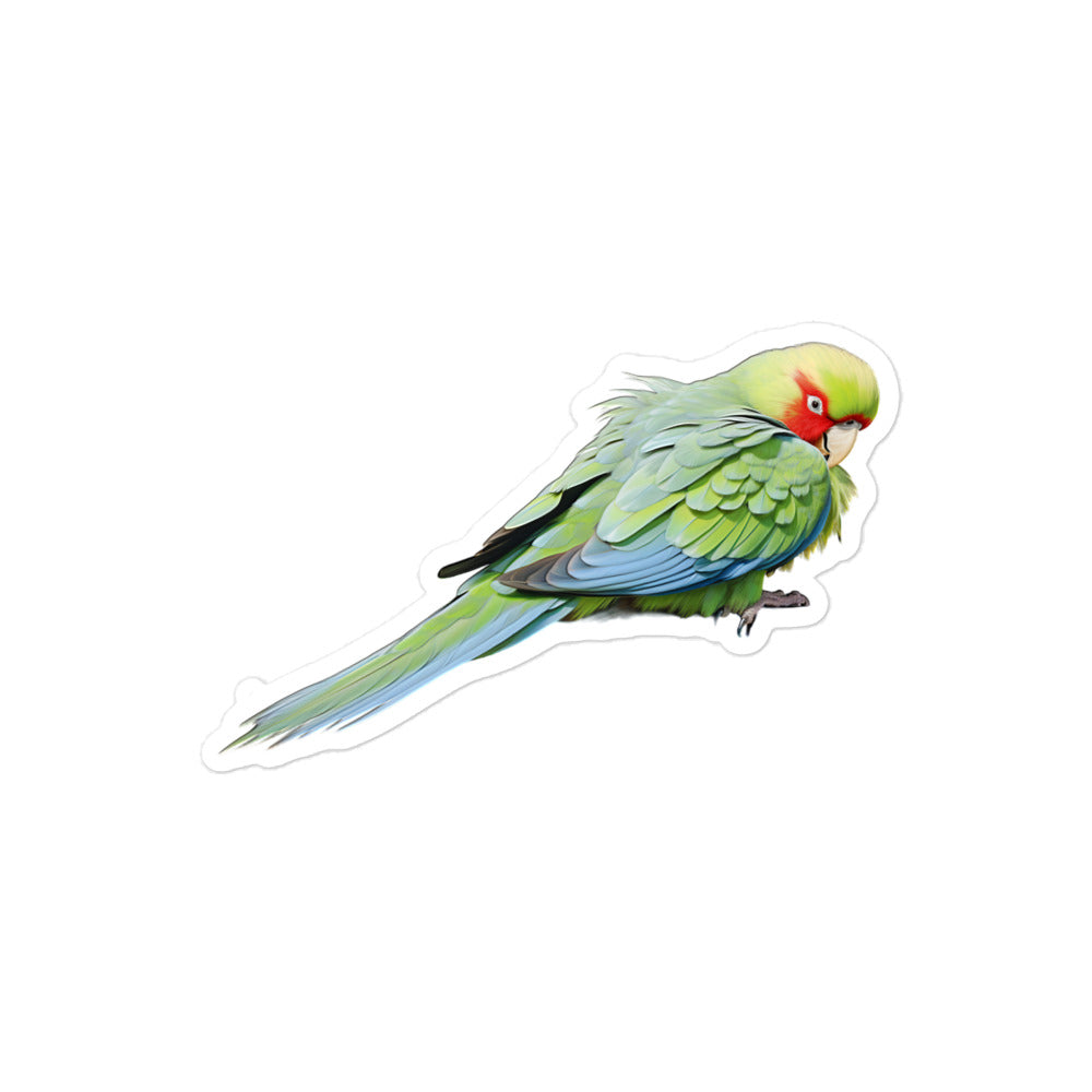 Alexandrine Parakeet Sticker - Stickerfy.ai