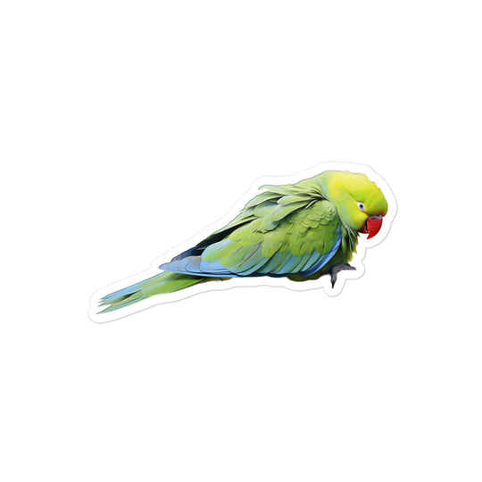 Alexandrine Parakeet Sticker - Stickerfy.ai