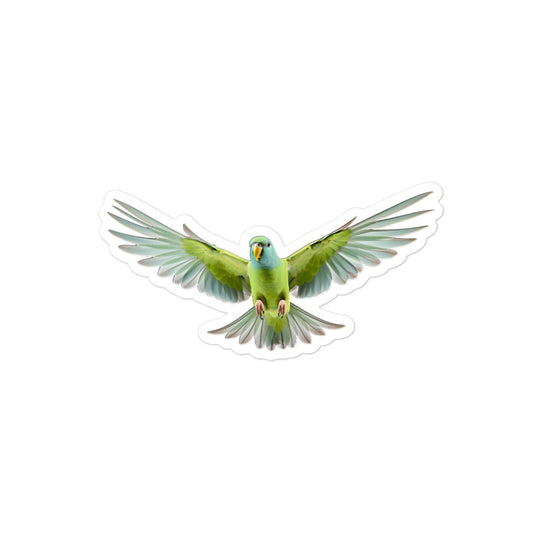 Alexandrine Parakeet Sticker - Stickerfy.ai