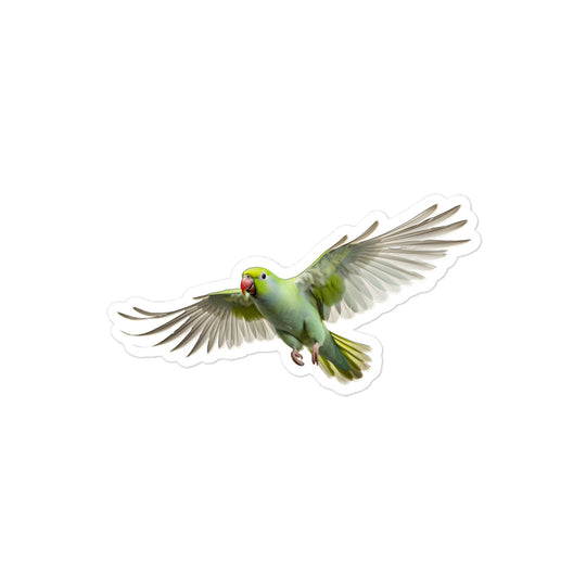 Alexandrine Parakeet Sticker - Stickerfy.ai