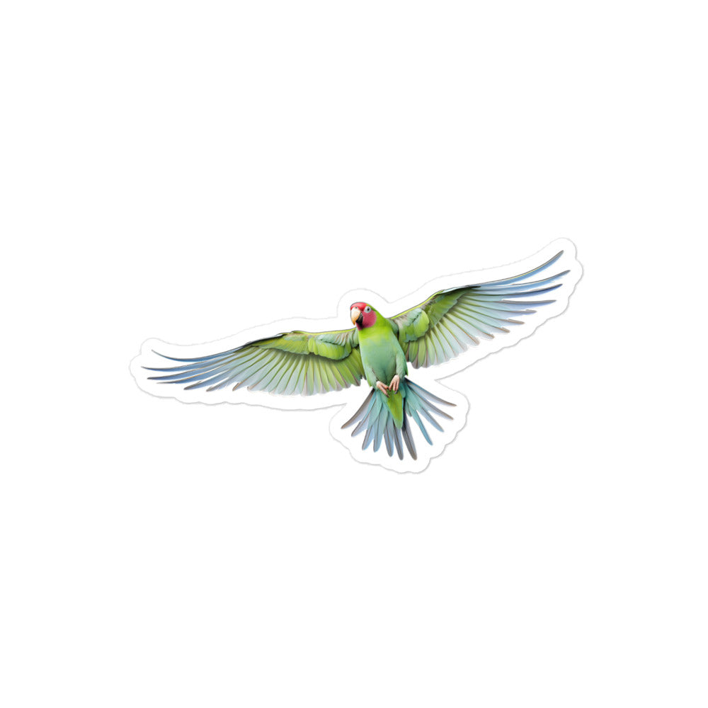 Alexandrine Parakeet Sticker - Stickerfy.ai