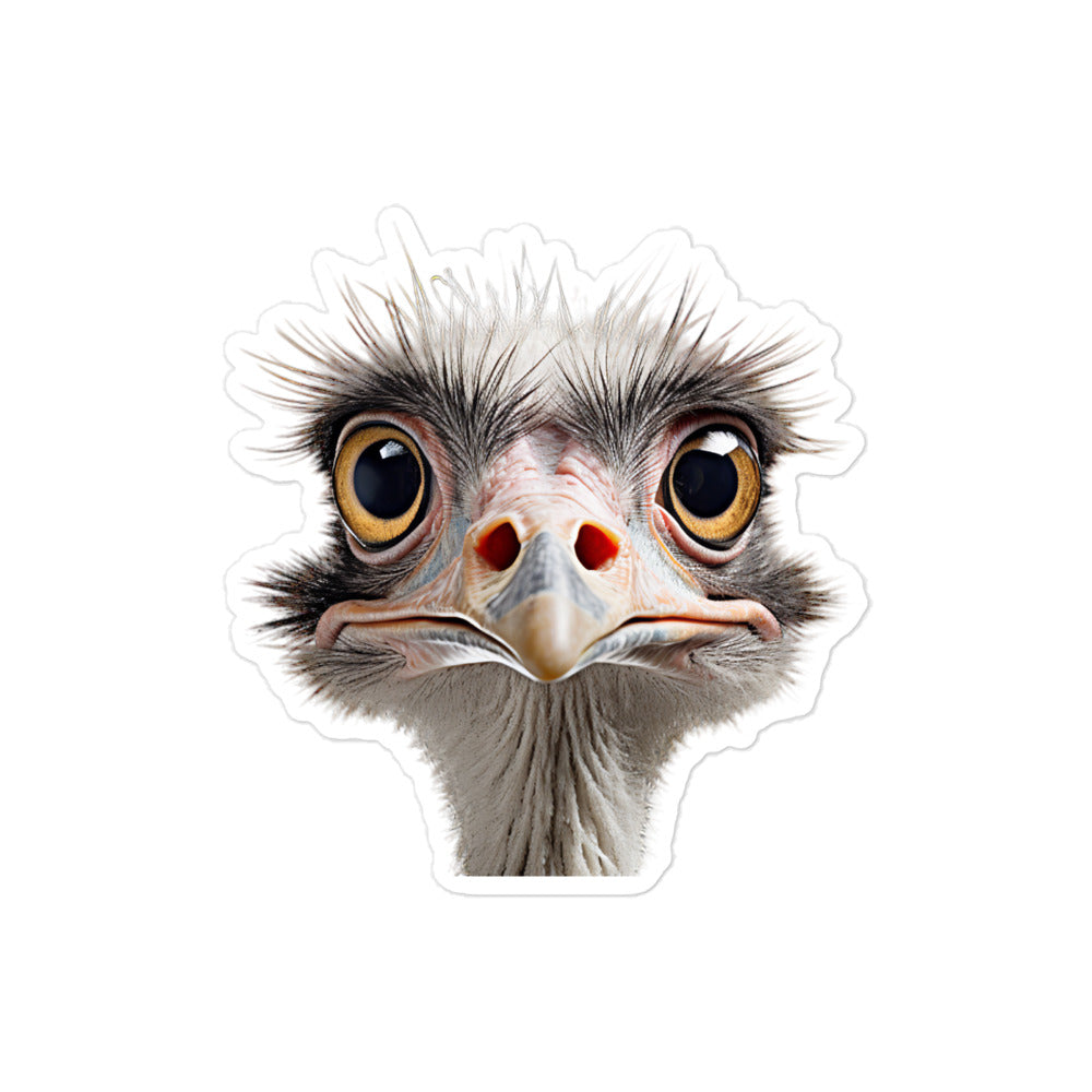 Ostrich Sticker - Stickerfy.ai