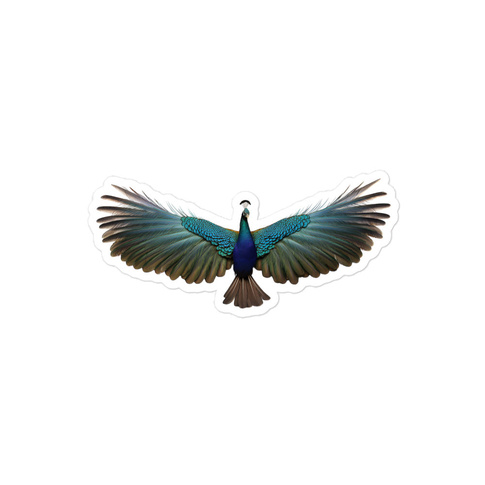 Peacock Sticker - Stickerfy.ai