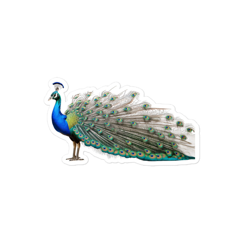 Peacock Sticker - Stickerfy.ai