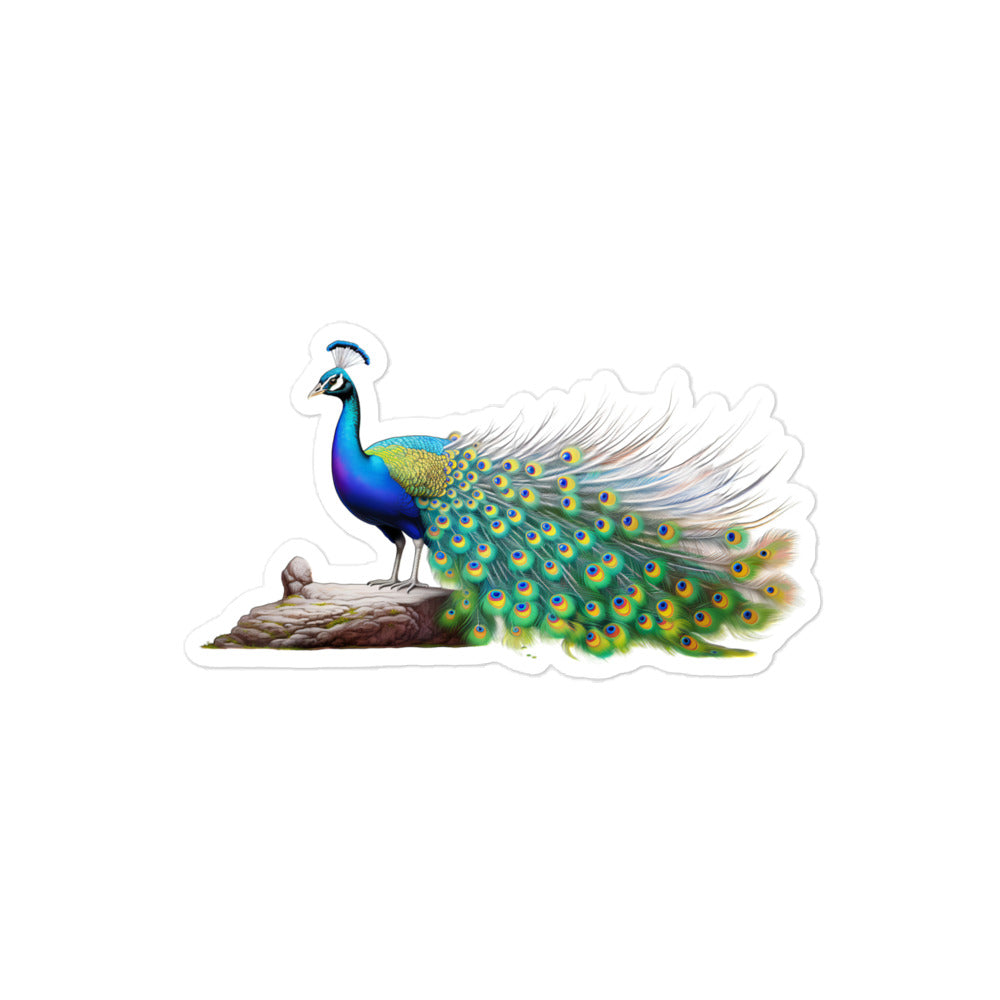 Peacock Sticker - Stickerfy.ai