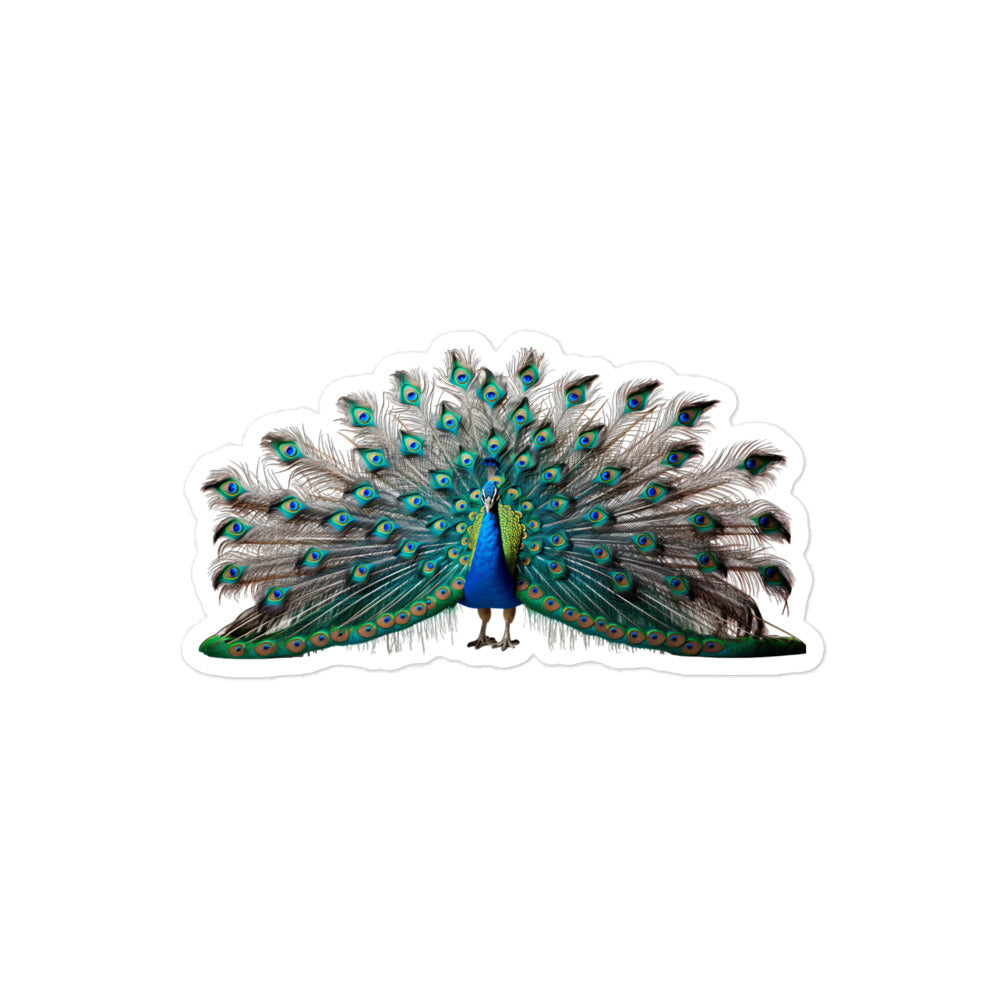 Peacock Sticker - Stickerfy.ai