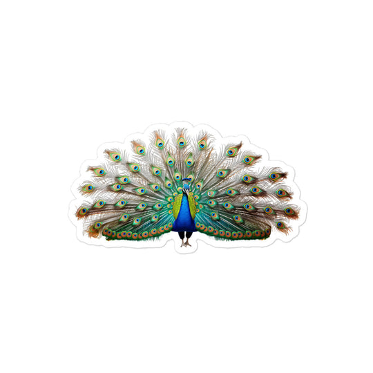 Peacock Sticker - Stickerfy.ai