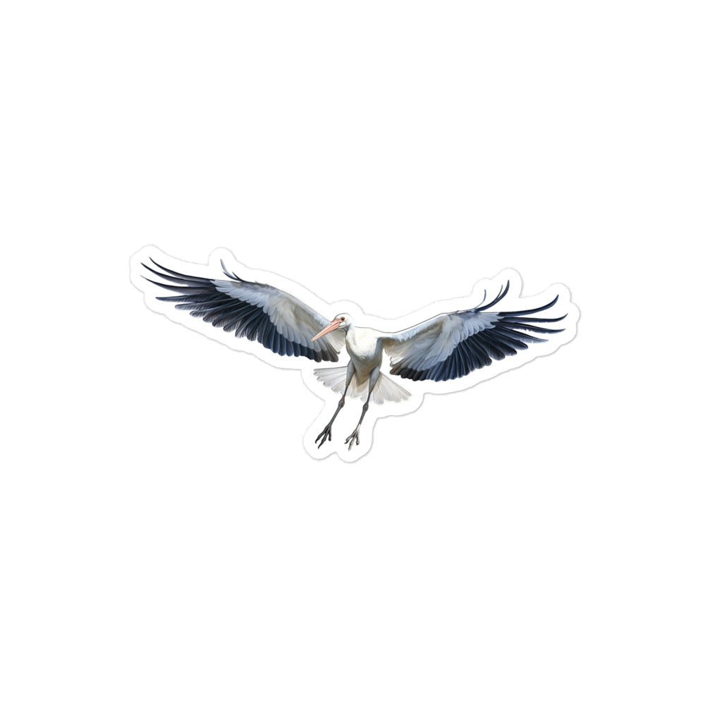 Stork Sticker - Stickerfy.ai