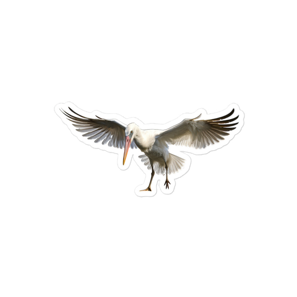 Stork Sticker - Stickerfy.ai