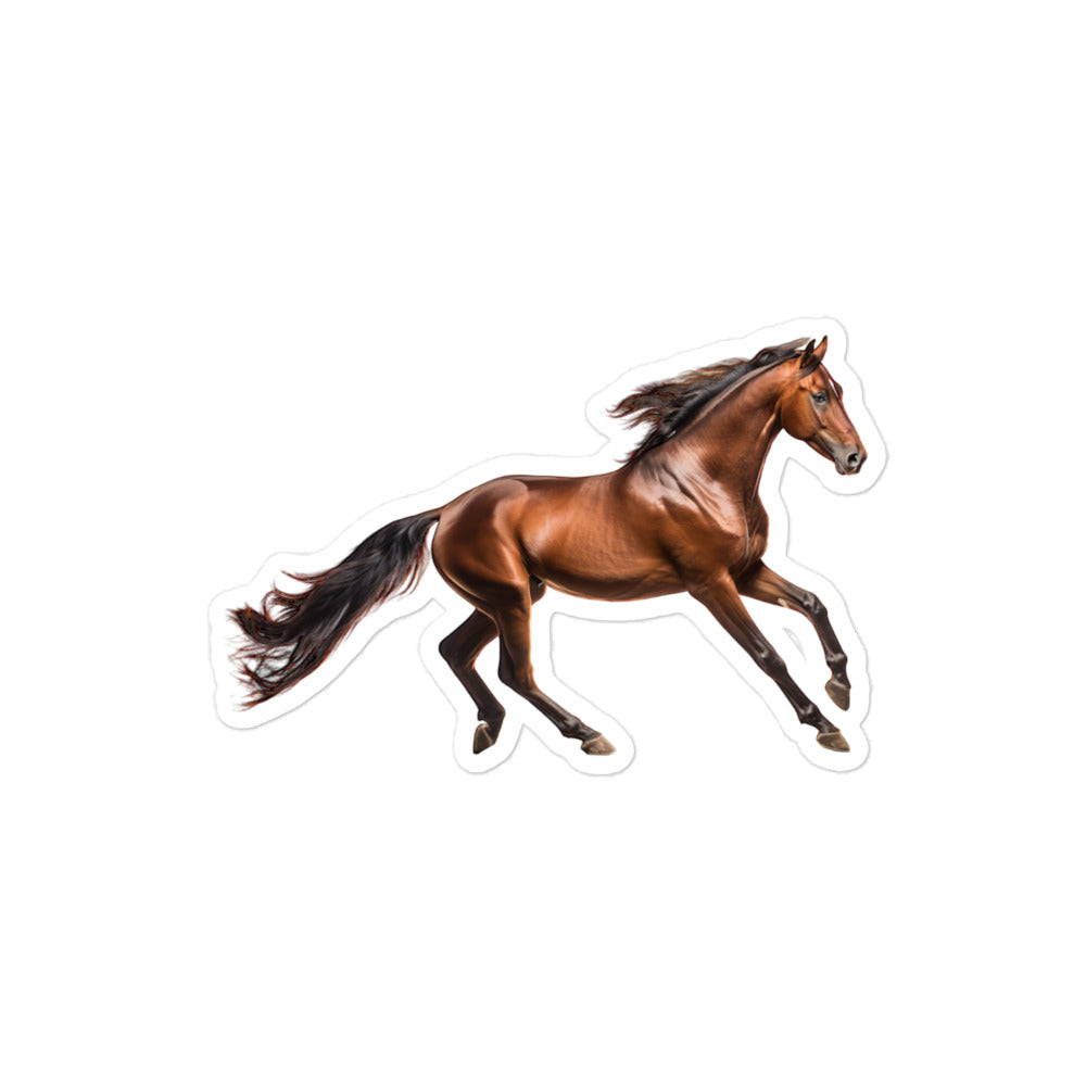 Hanoverian Horse Sticker - Stickerfy.ai