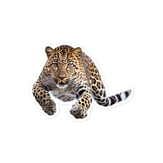 Amur Leopard Sticker - Stickerfy.ai