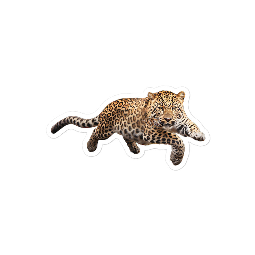 Amur Leopard Sticker - Stickerfy.ai