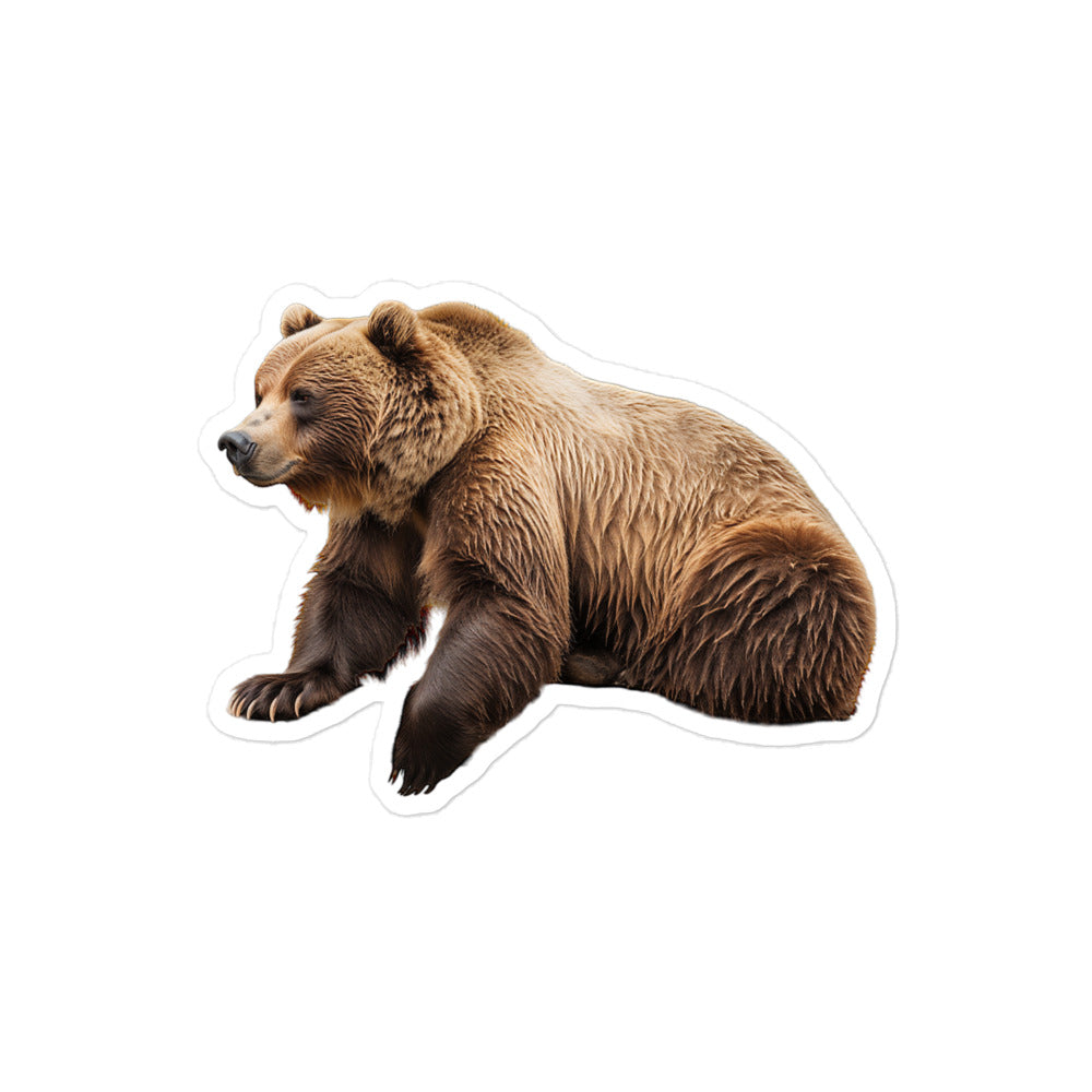 Grizzly Bear Sticker - Stickerfy.ai