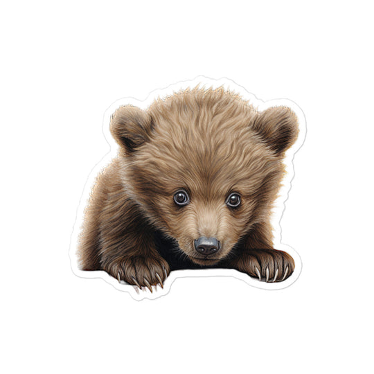 Grizzly Bear Sticker - Stickerfy.ai