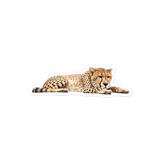 Cheetah Sticker - Stickerfy.ai