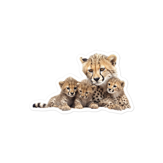 Cheetah Sticker - Stickerfy.ai