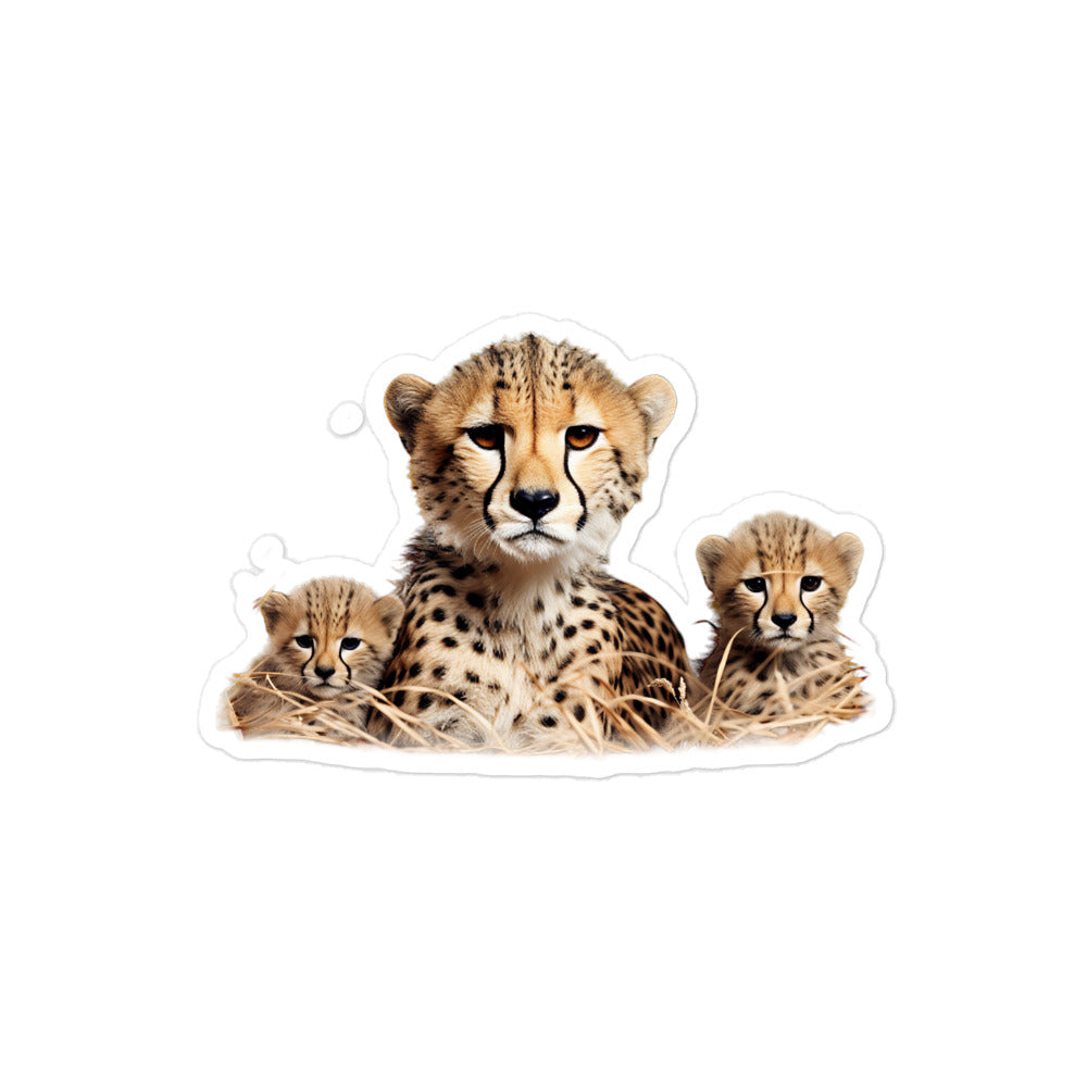 Cheetah Sticker - Stickerfy.ai