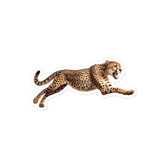 Cheetah Sticker - Stickerfy.ai