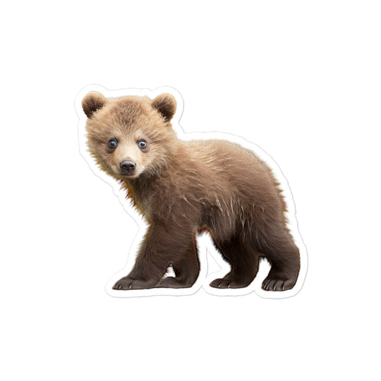 Kodiak Bear Sticker - Stickerfy.ai