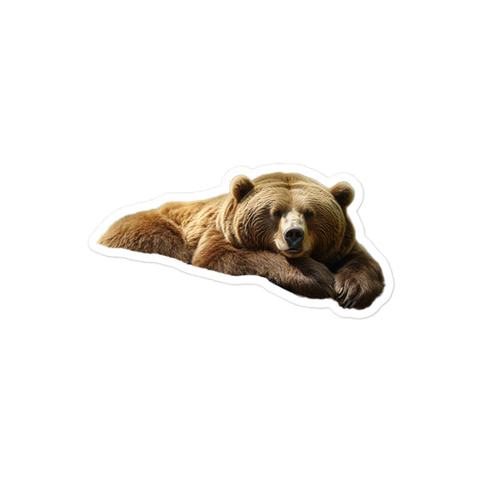 Kodiak Bear Sticker - Stickerfy.ai