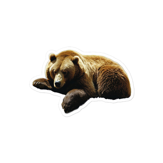 Kodiak Bear Sticker - Stickerfy.ai