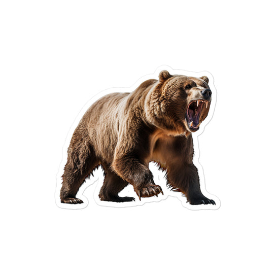 Kodiak Bear Sticker - Stickerfy.ai